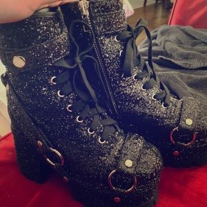 Platform Boots Size 8